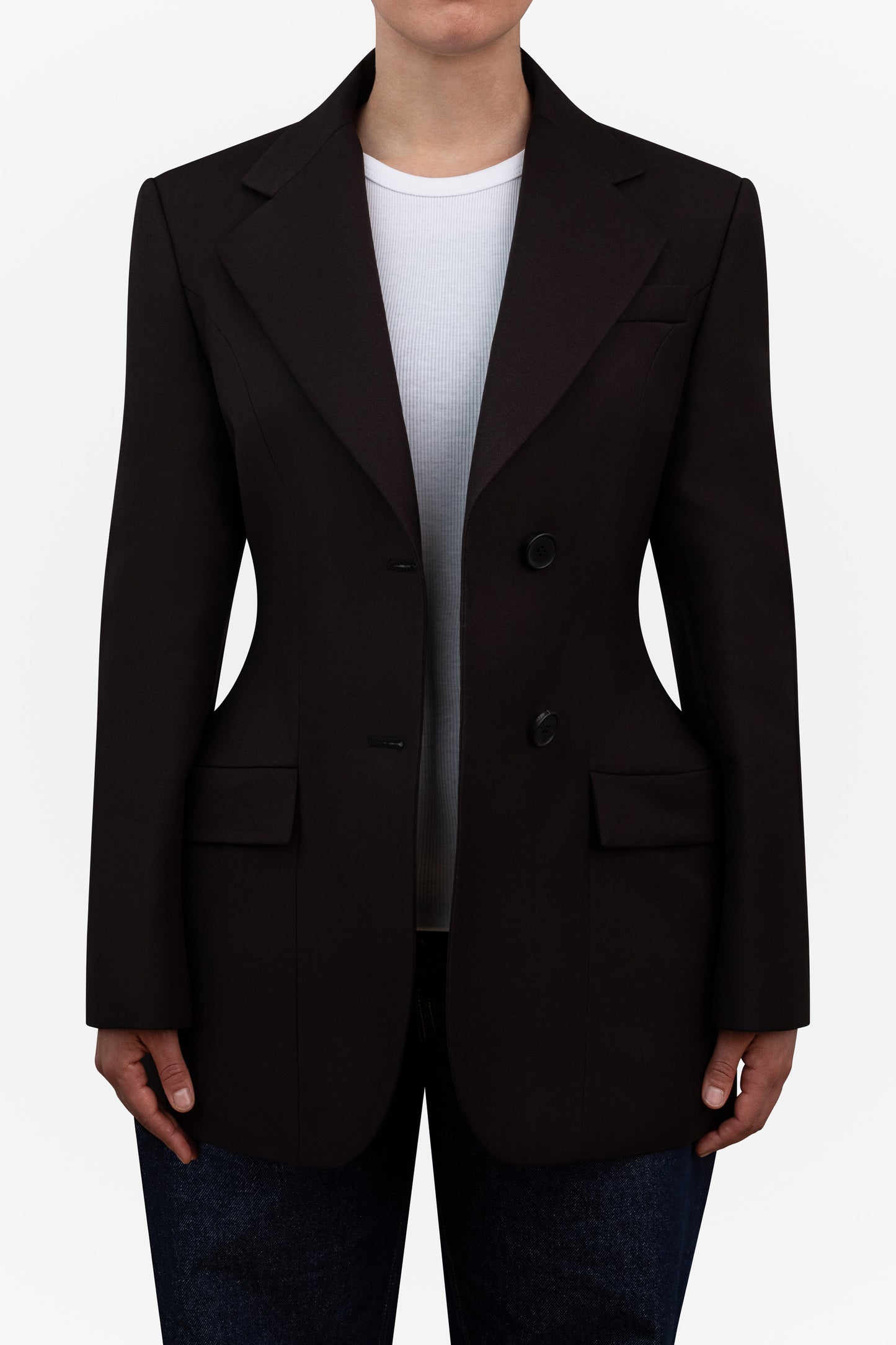 Veste Hourglass Effet Sablier