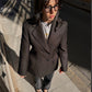 Veste Hourglass Effet Sablier